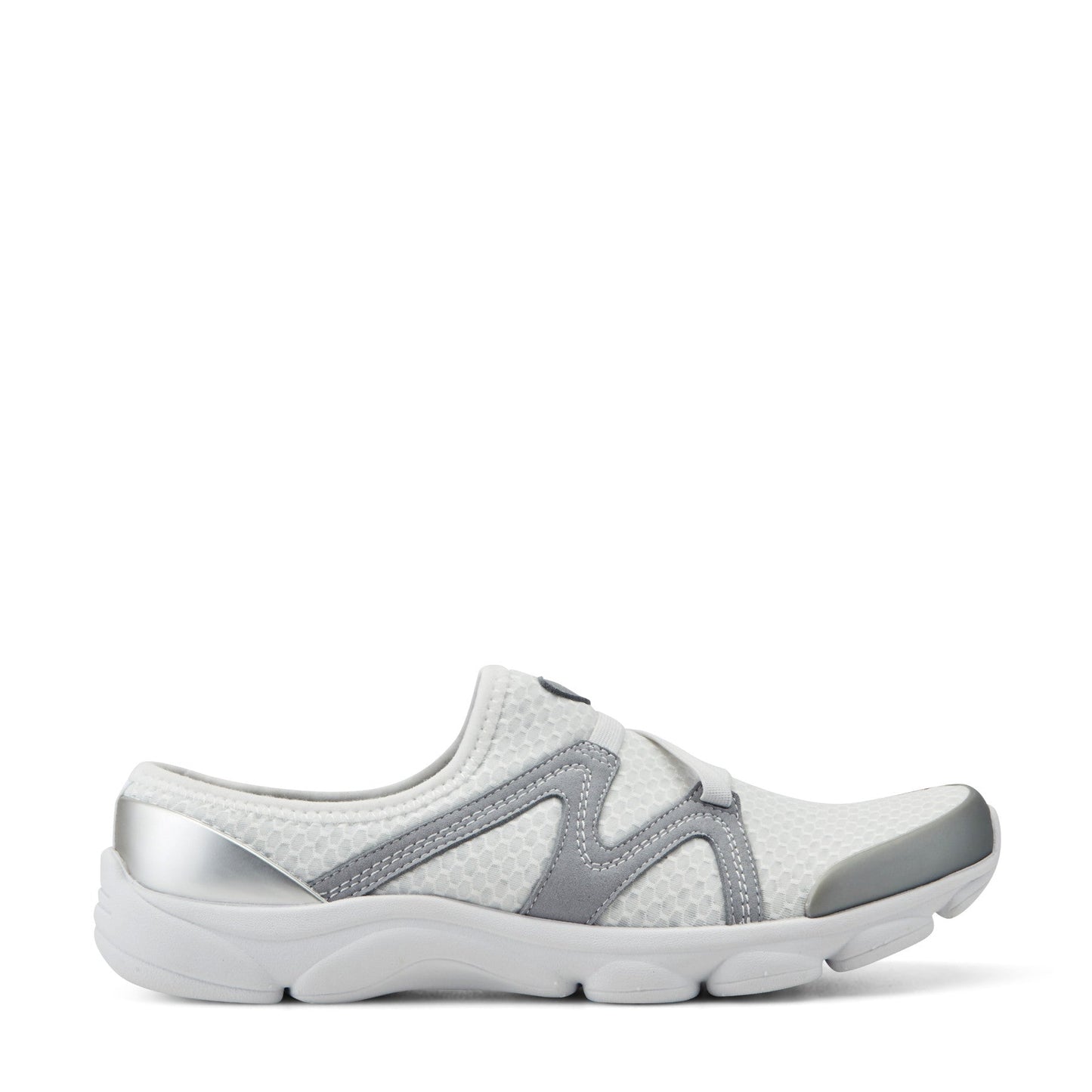 Easy Spirit Riptide Clogs - White Fabric