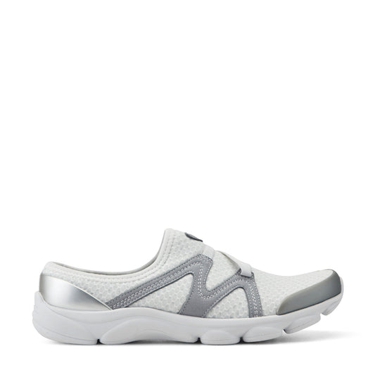 Easy Spirit Riptide Clogs - White Fabric