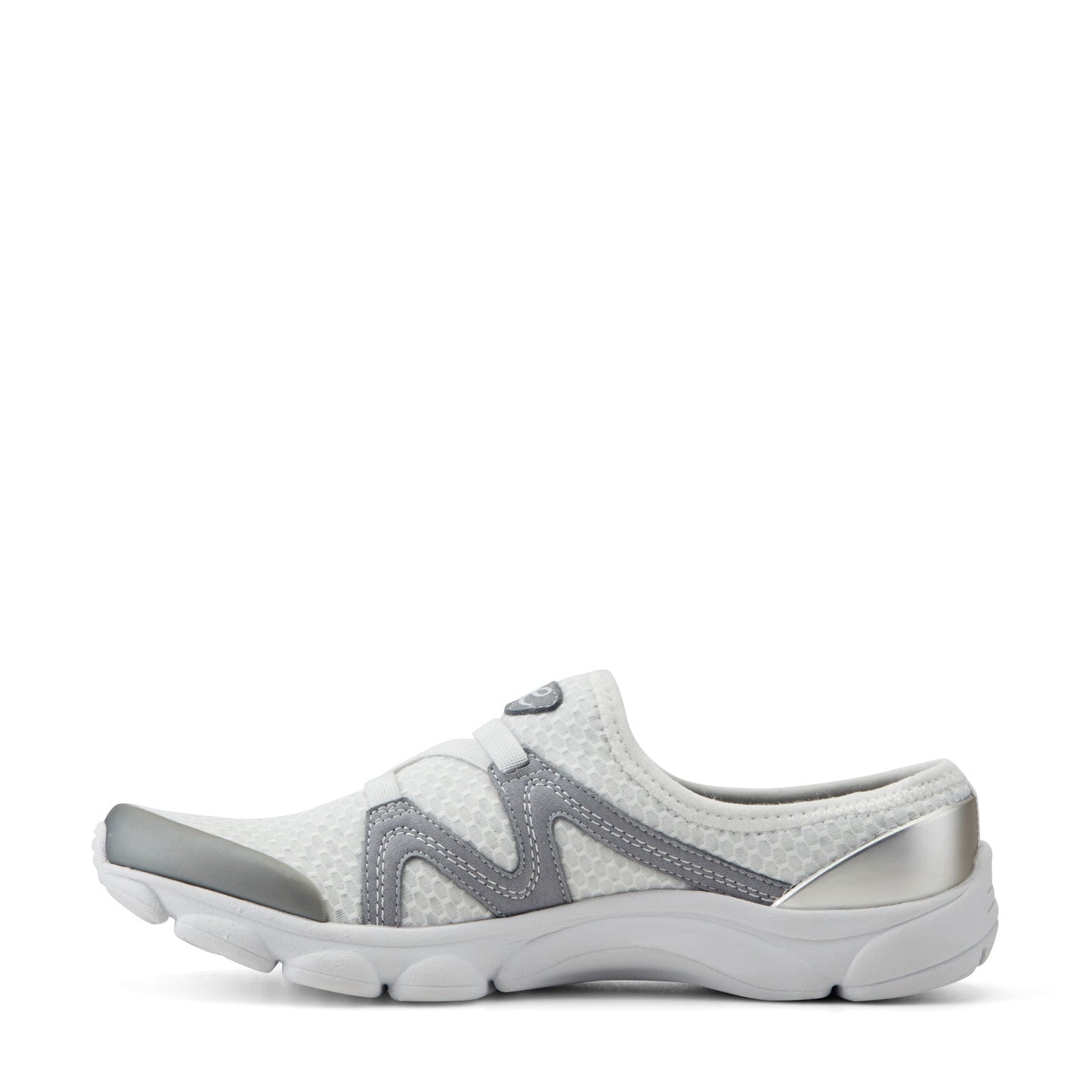 Easy Spirit Riptide Clogs - White Fabric