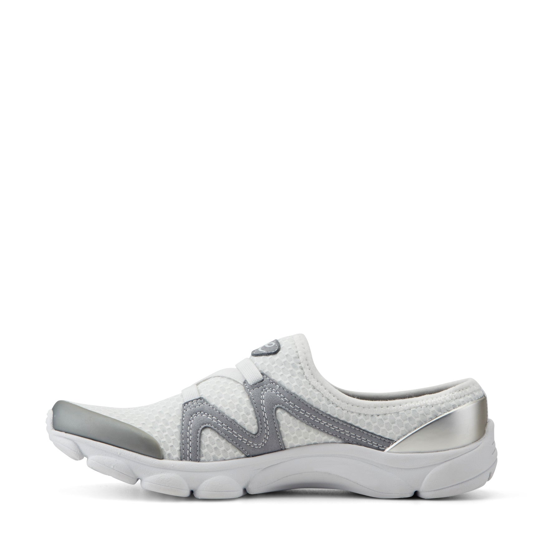 Easy Spirit Riptide Clogs - White Fabric