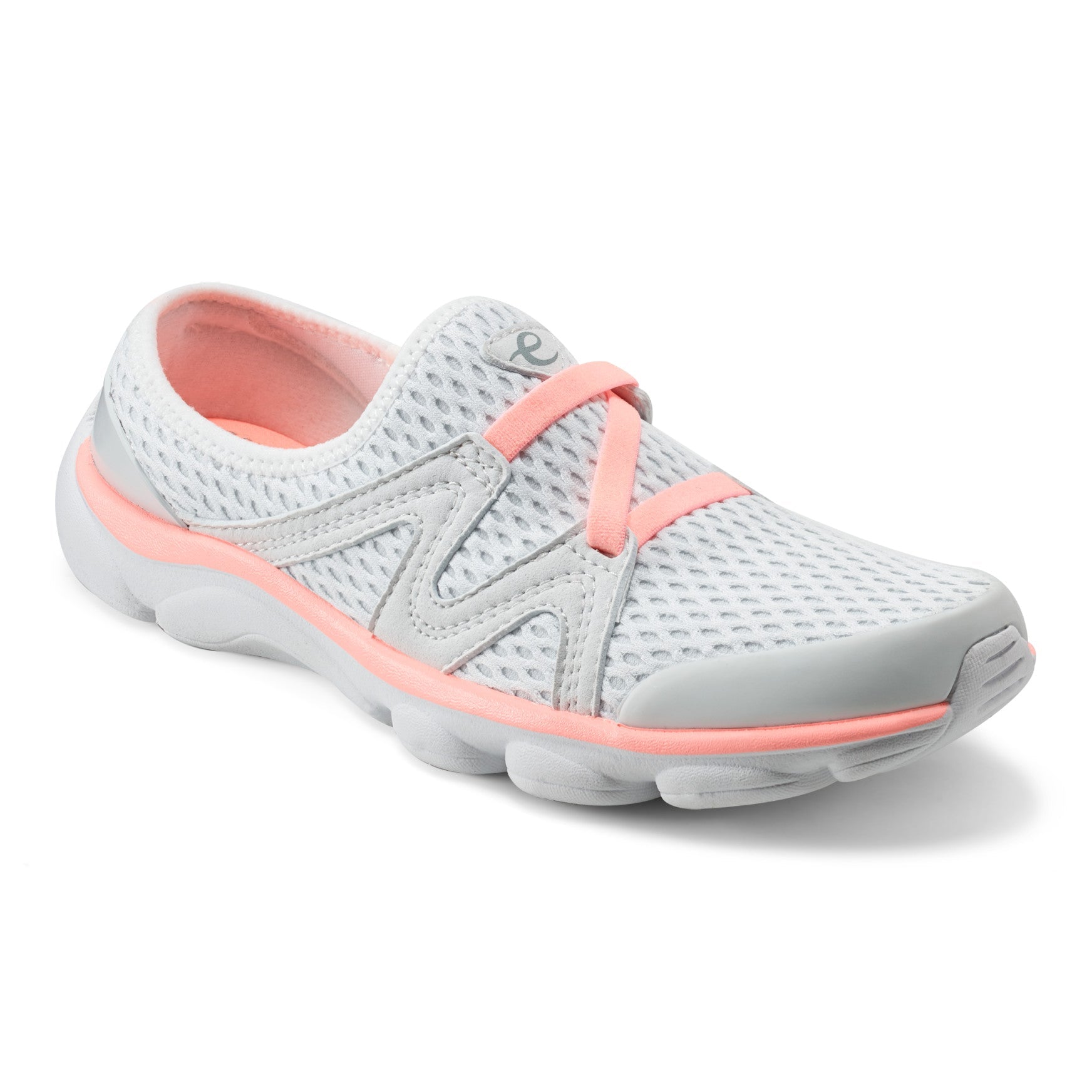 Easy Spirit Riptide Clogs - Grey/Coral