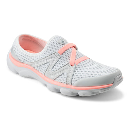 Easy Spirit Riptide Clogs - Grey/Coral