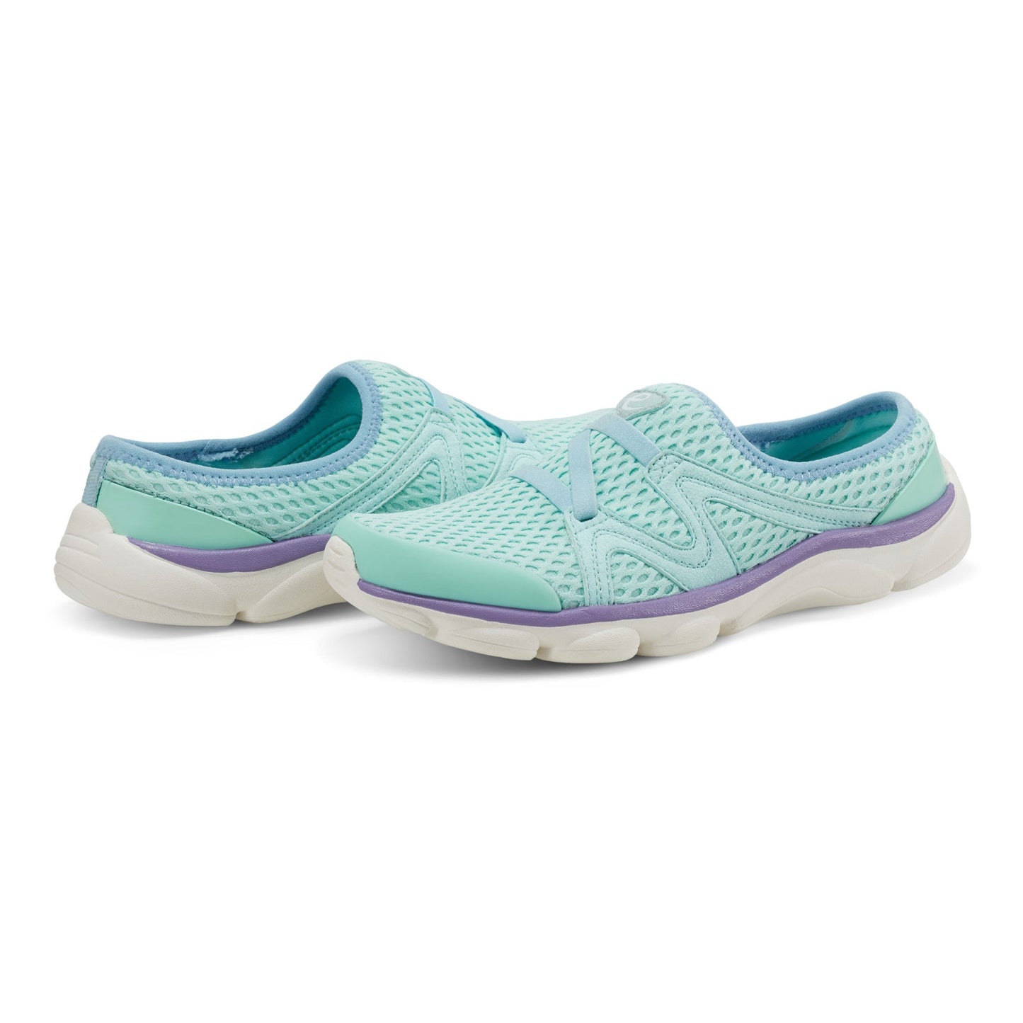 Easy Spirit Riptide Clogs - Teal Blue