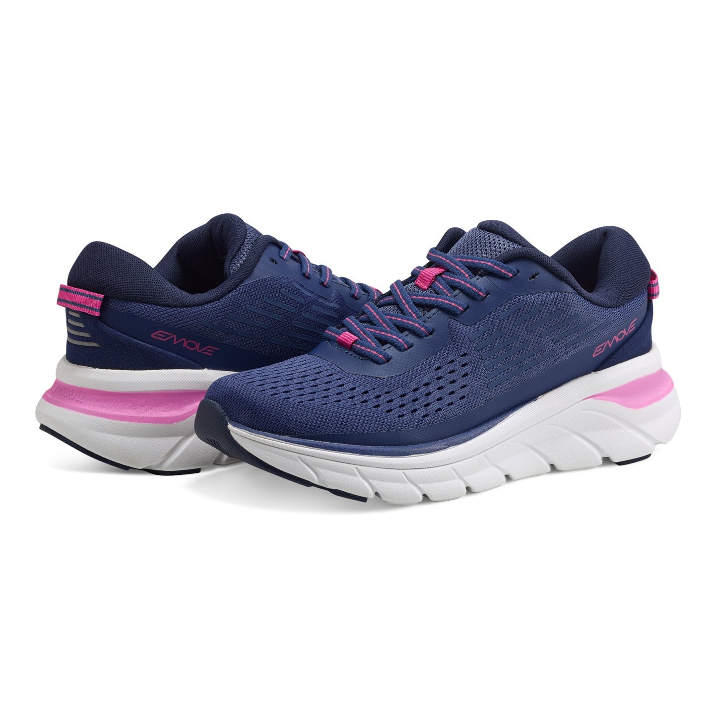 Easy Spirit Denise Austin Mel EMOVE Walking Shoes - Navy