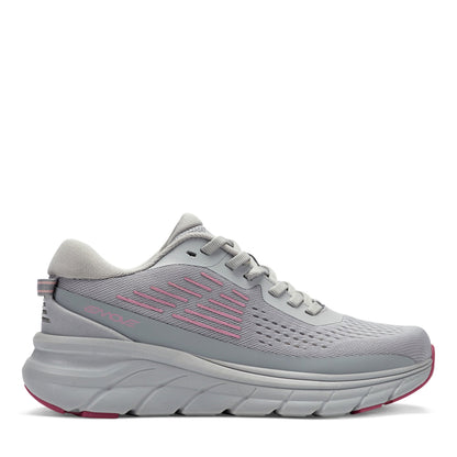 Easy Spirit Denise Austin Mel EMOVE Walking Shoes - Grey/Pink