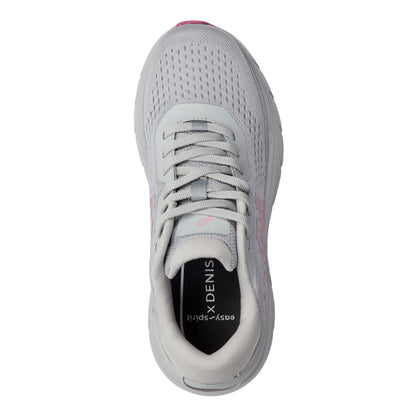 Easy Spirit Denise Austin Mel EMOVE Walking Shoes - Grey/Pink