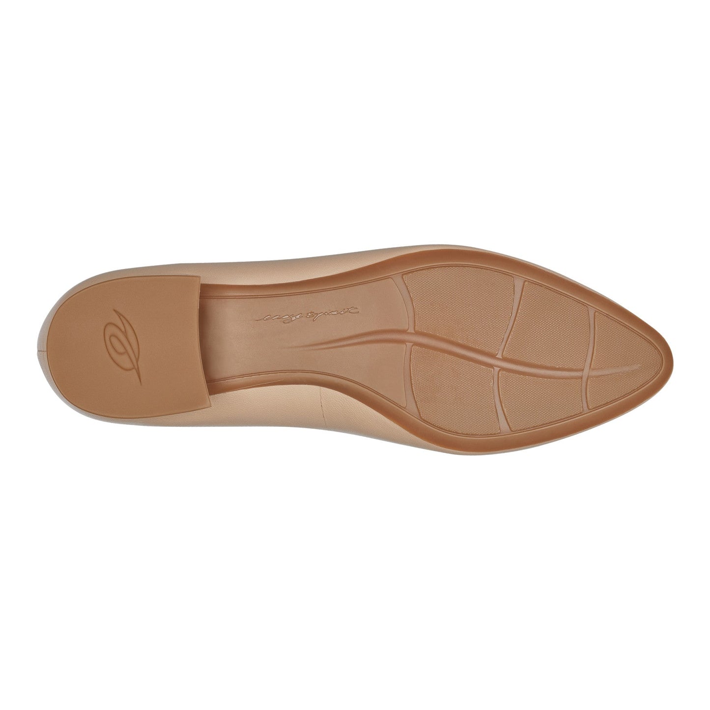 Easy Spirit Caldise Leather Low Heel Dress Shoes - Lite Latte Leather