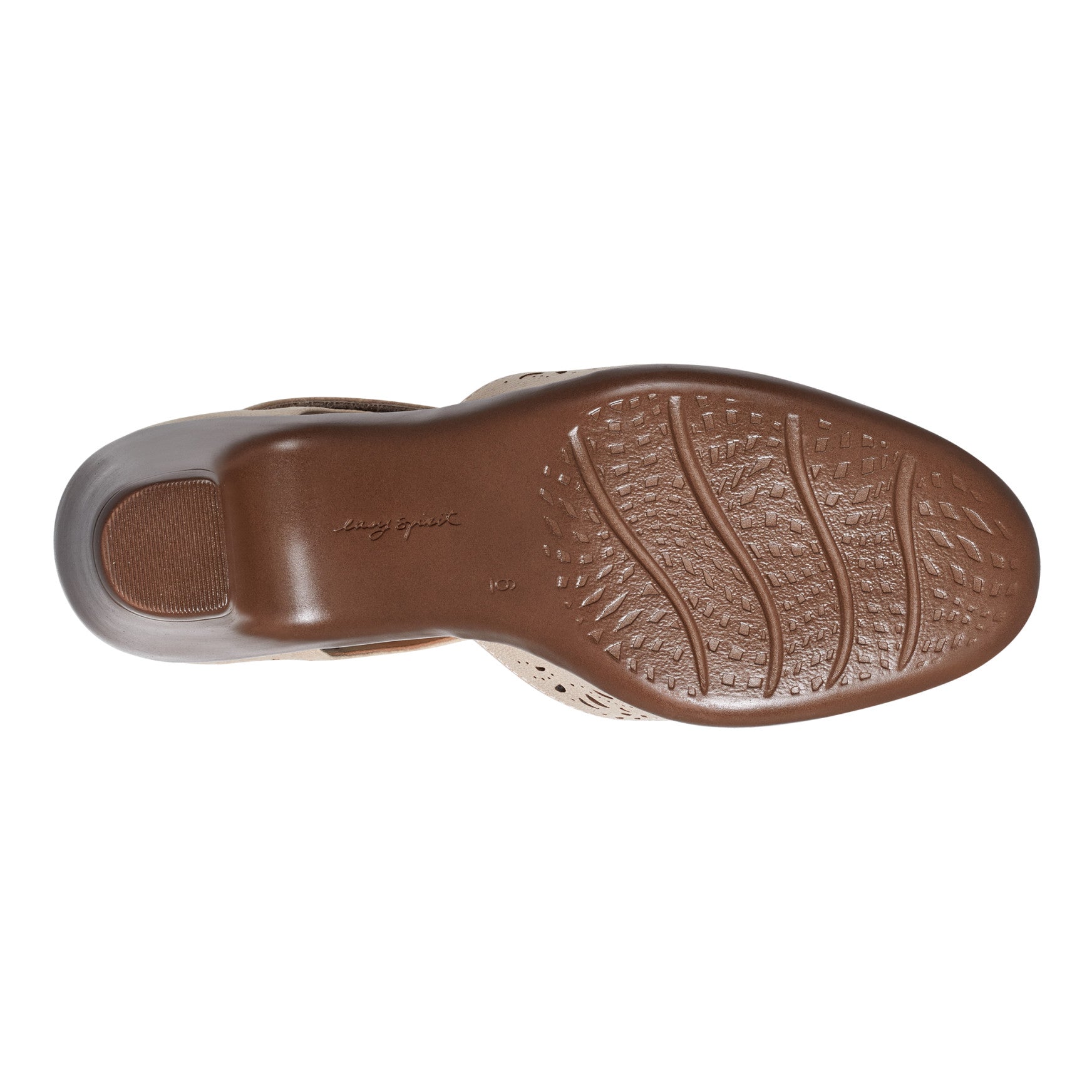 Easy Spirit Cindie Mary Jane Heels - Taupe