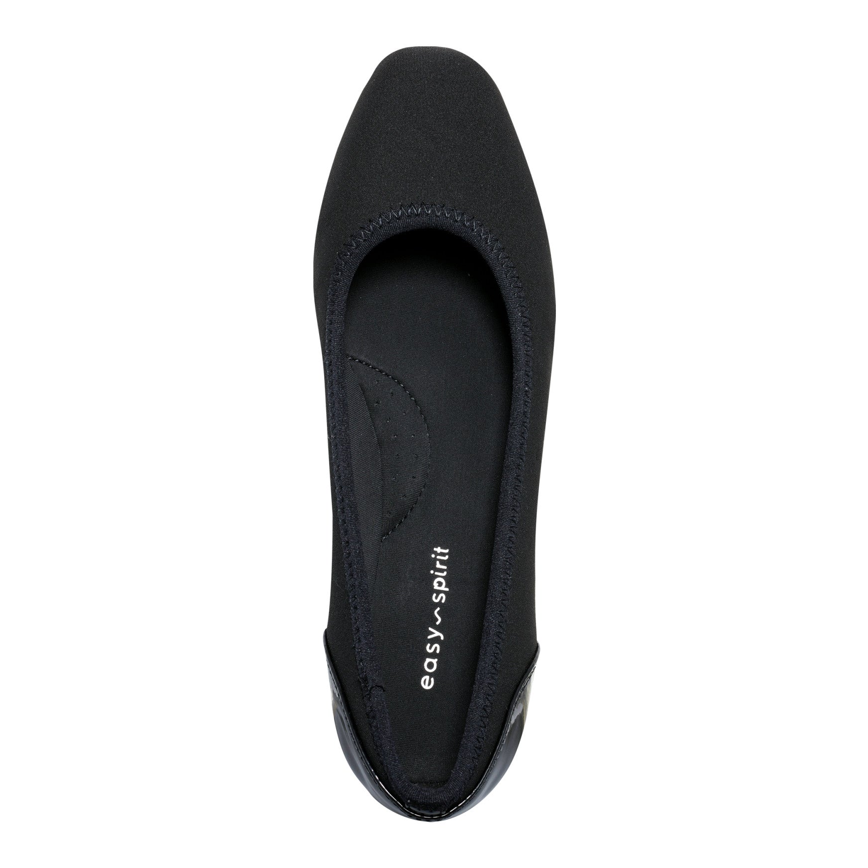 Easy Spirit Gwenyth Slip On Wedges - Black