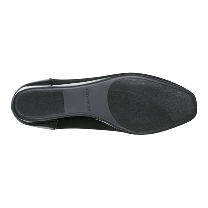 Easy Spirit Gwenyth Slip On Wedges - Black