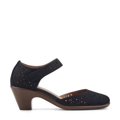 Easy Spirit Cindie Mary Jane Heels - Black