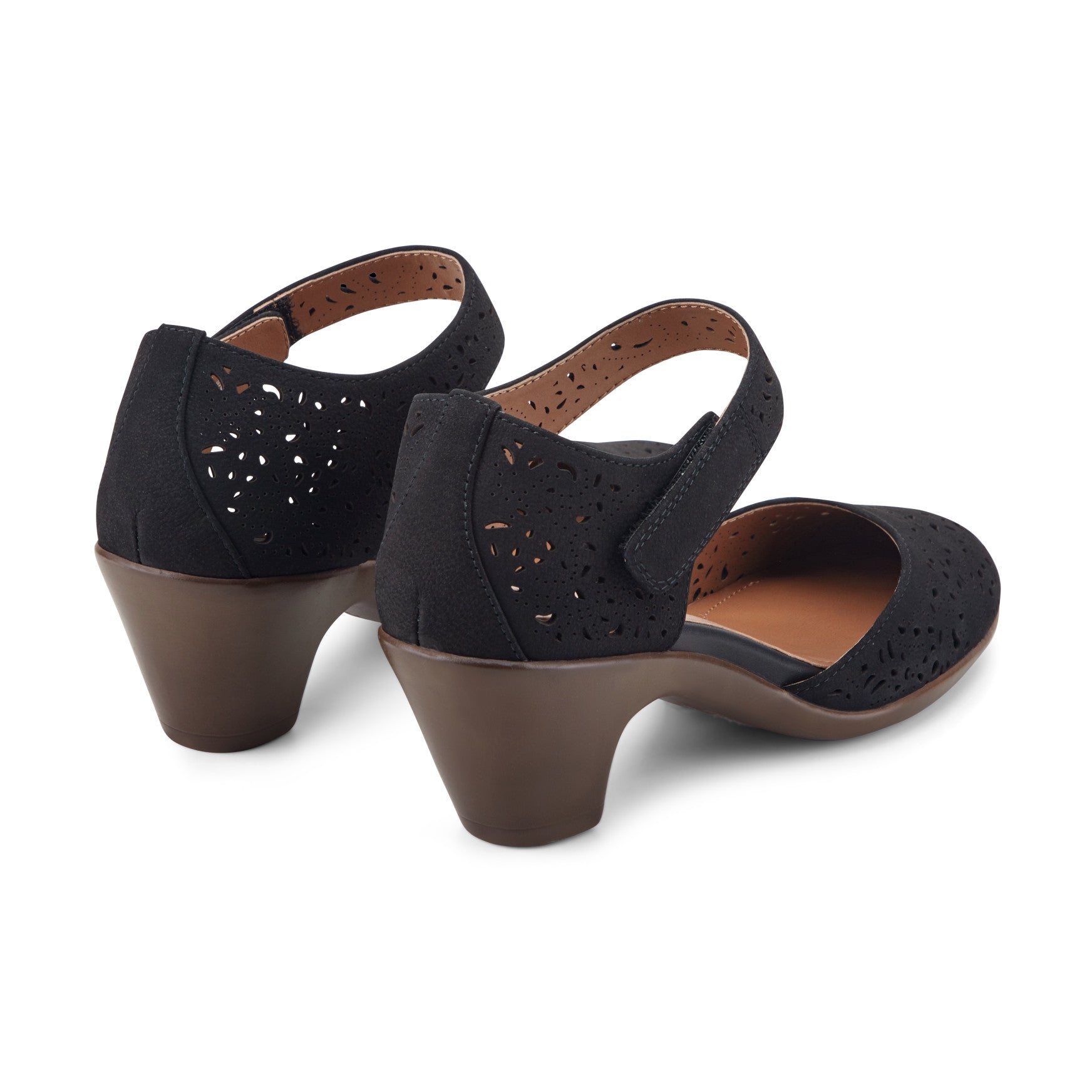 Easy Spirit Cindie Mary Jane Heels - Black
