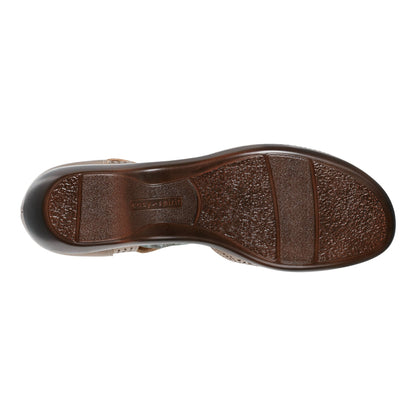 Easy Spirit Denita Mary Jane Heels - Bronze Leather