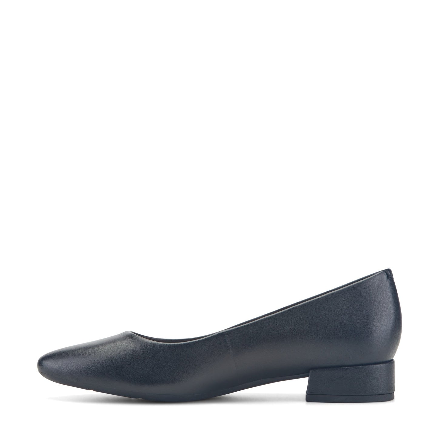 Easy Spirit Caldise Leather Low Heel Dress Shoes - Black Leather