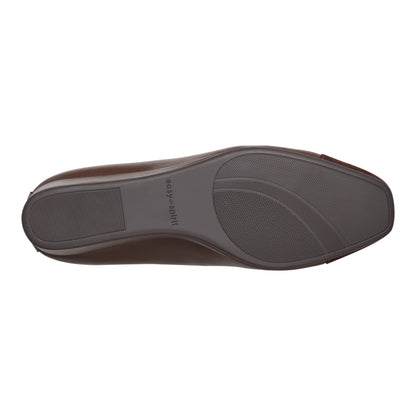 Easy Spirit Gracey Wedge Heels - Brown Leather/Brown