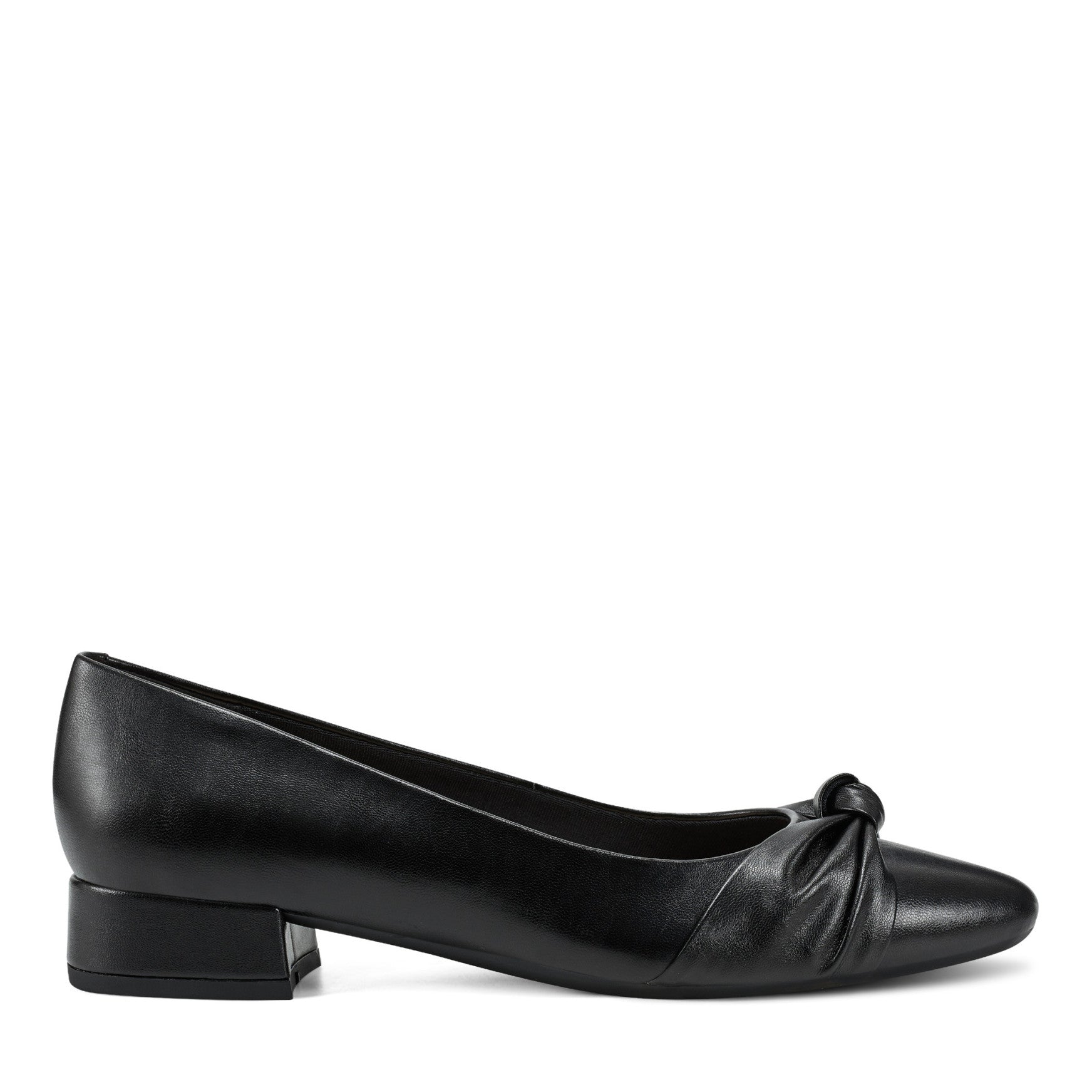 Easy Spirit Cristen Dress Pumps - Black Leather