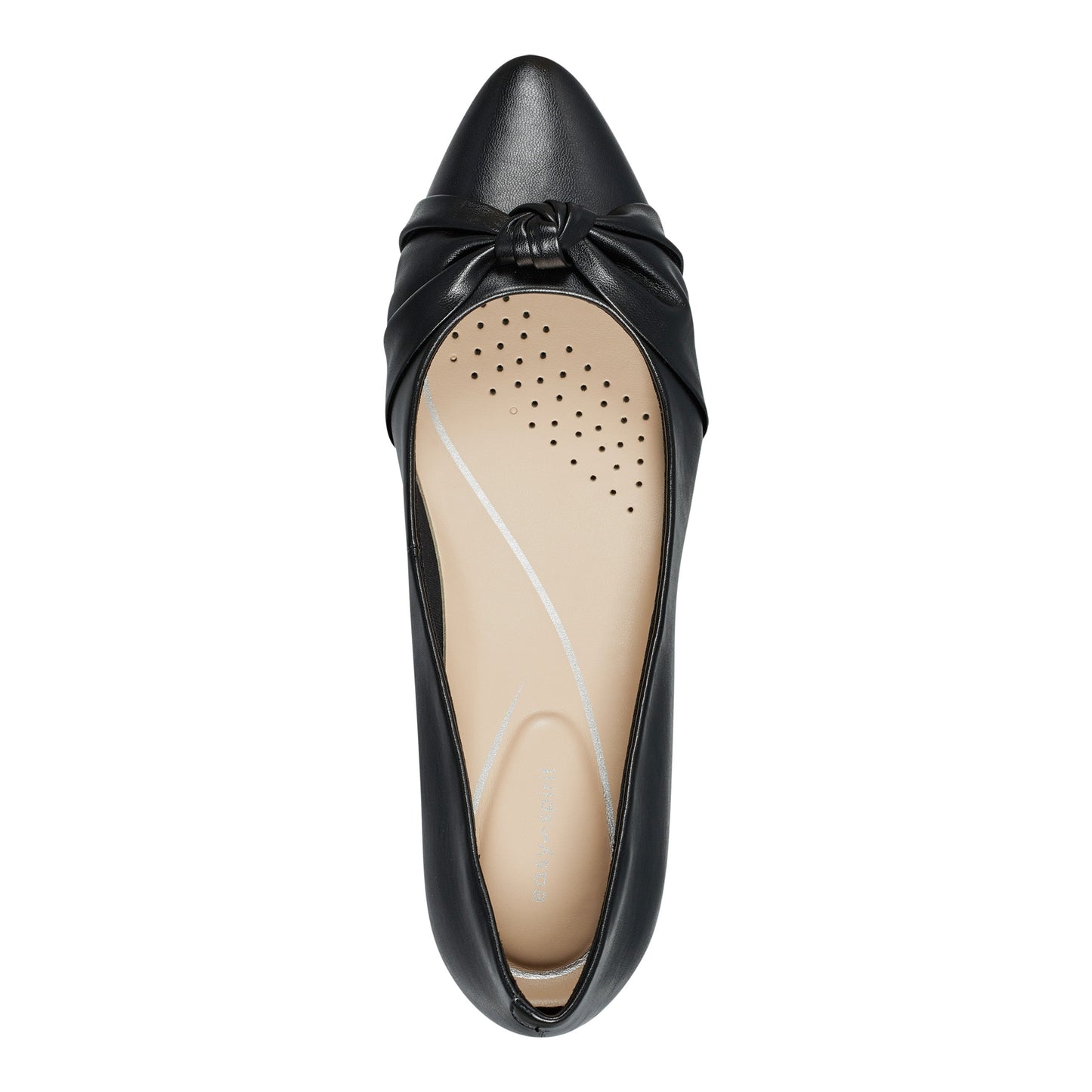 Easy Spirit Cristen Dress Pumps - Black Leather