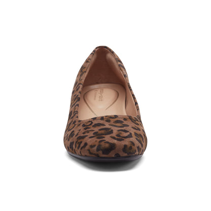 Easy Spirit Jain Dress Pumps - Leopard