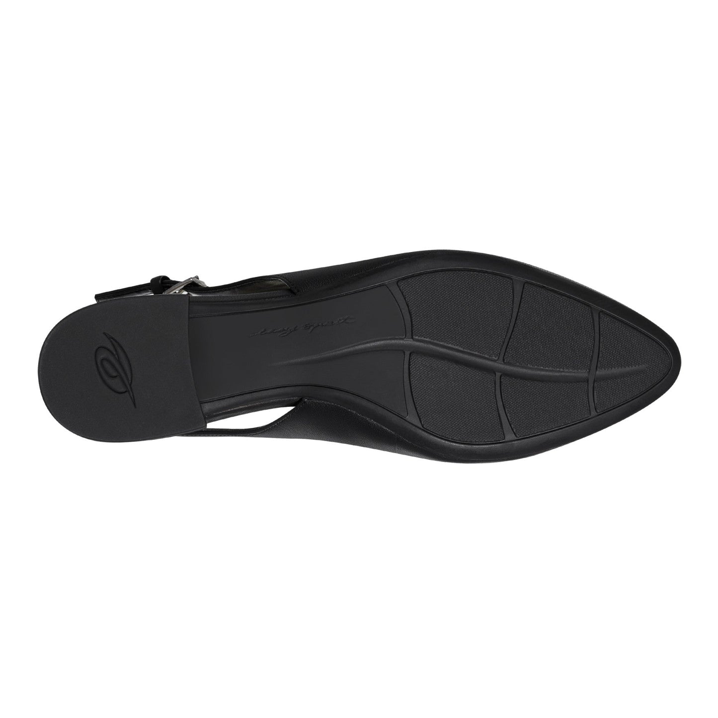 Easy Spirit Cassius Slingback Pumps - Black Leather