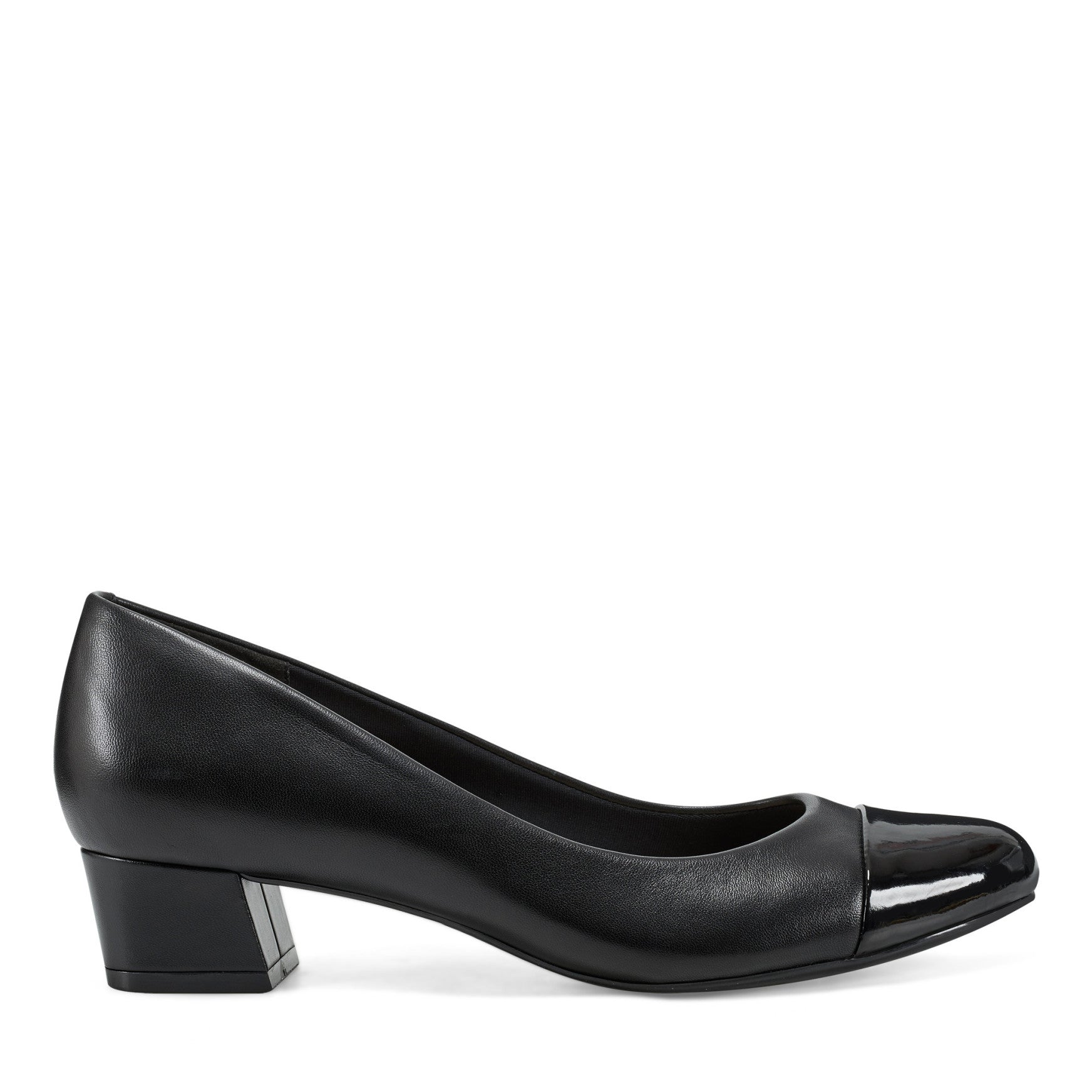 Easy Spirit Libie Dress Pumps - Black Leather