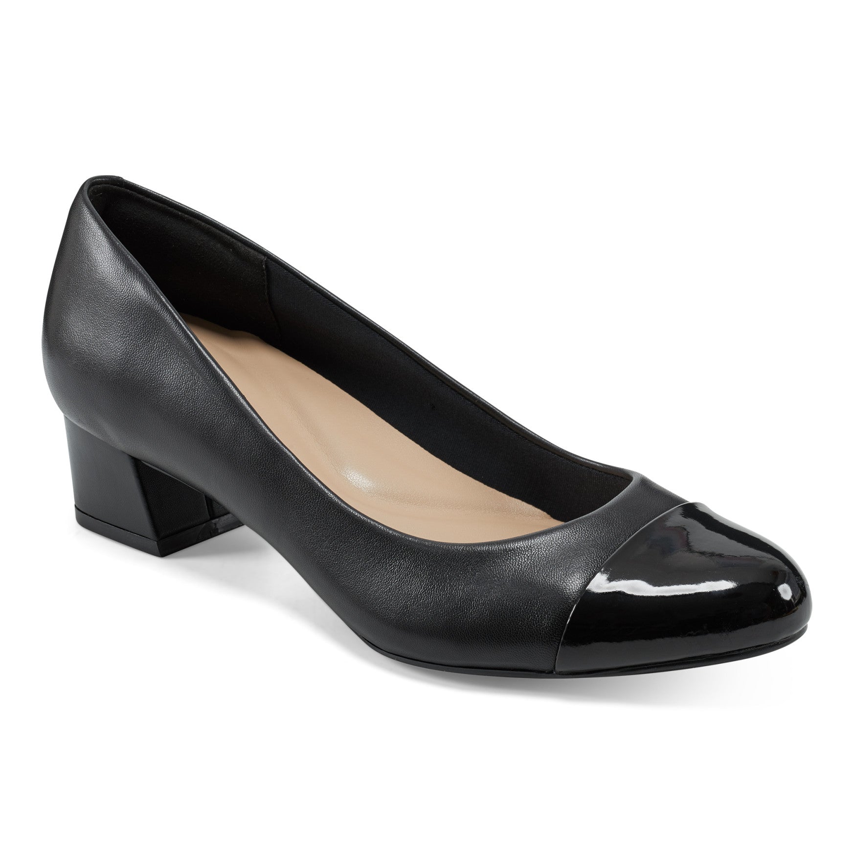 Easy Spirit Libie Dress Pumps - Black Leather