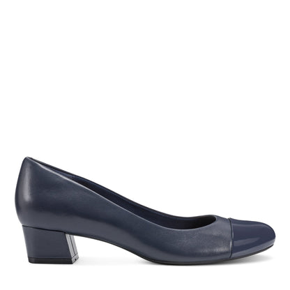 Easy Spirit Libie Dress Pumps - Navy Leather