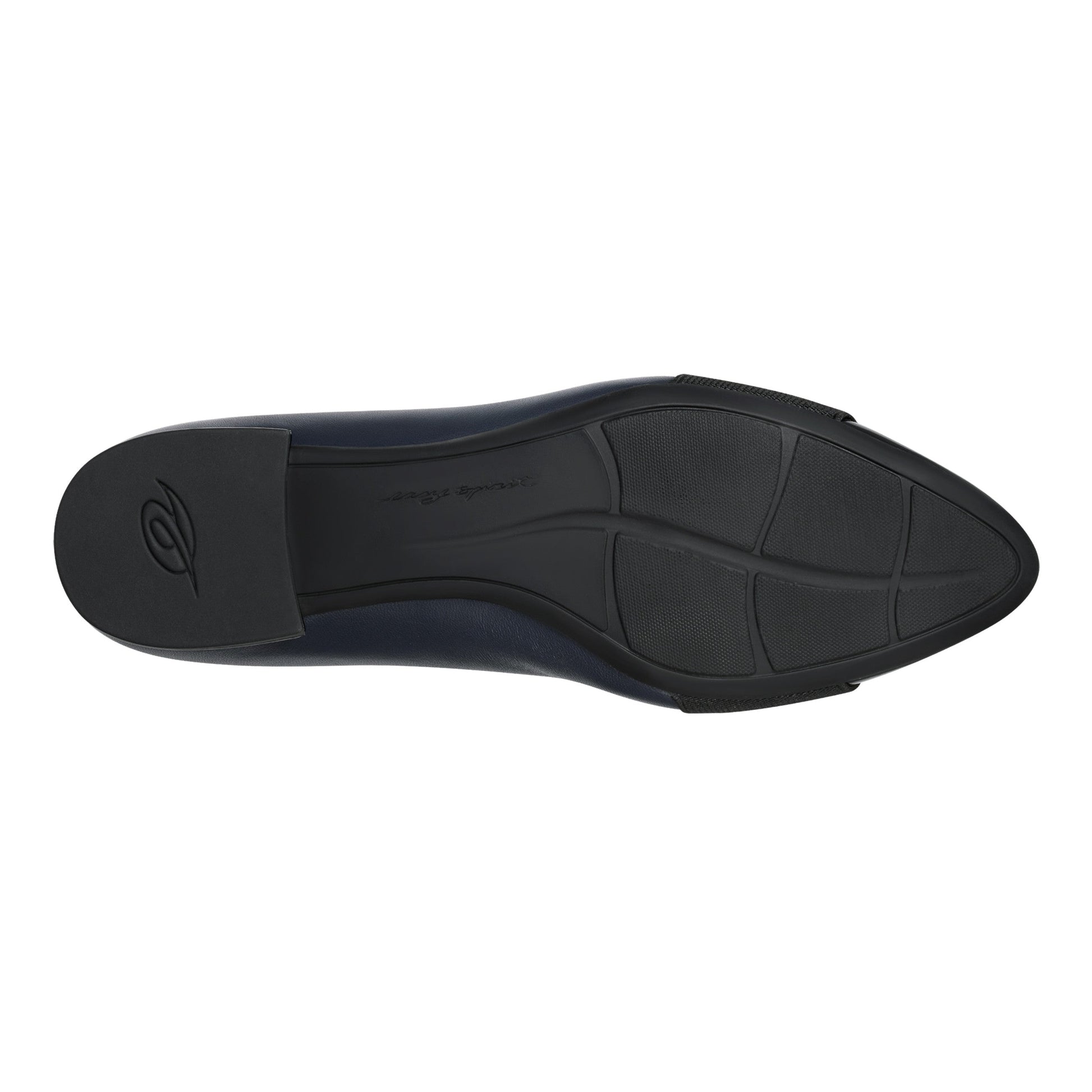 Easy Spirit Casta Cap Toe Dress Pumps - Navy Leather