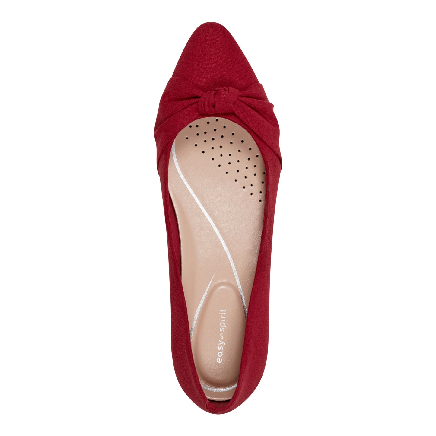 Easy Spirit Cristen Dress Pumps - Red Suede
