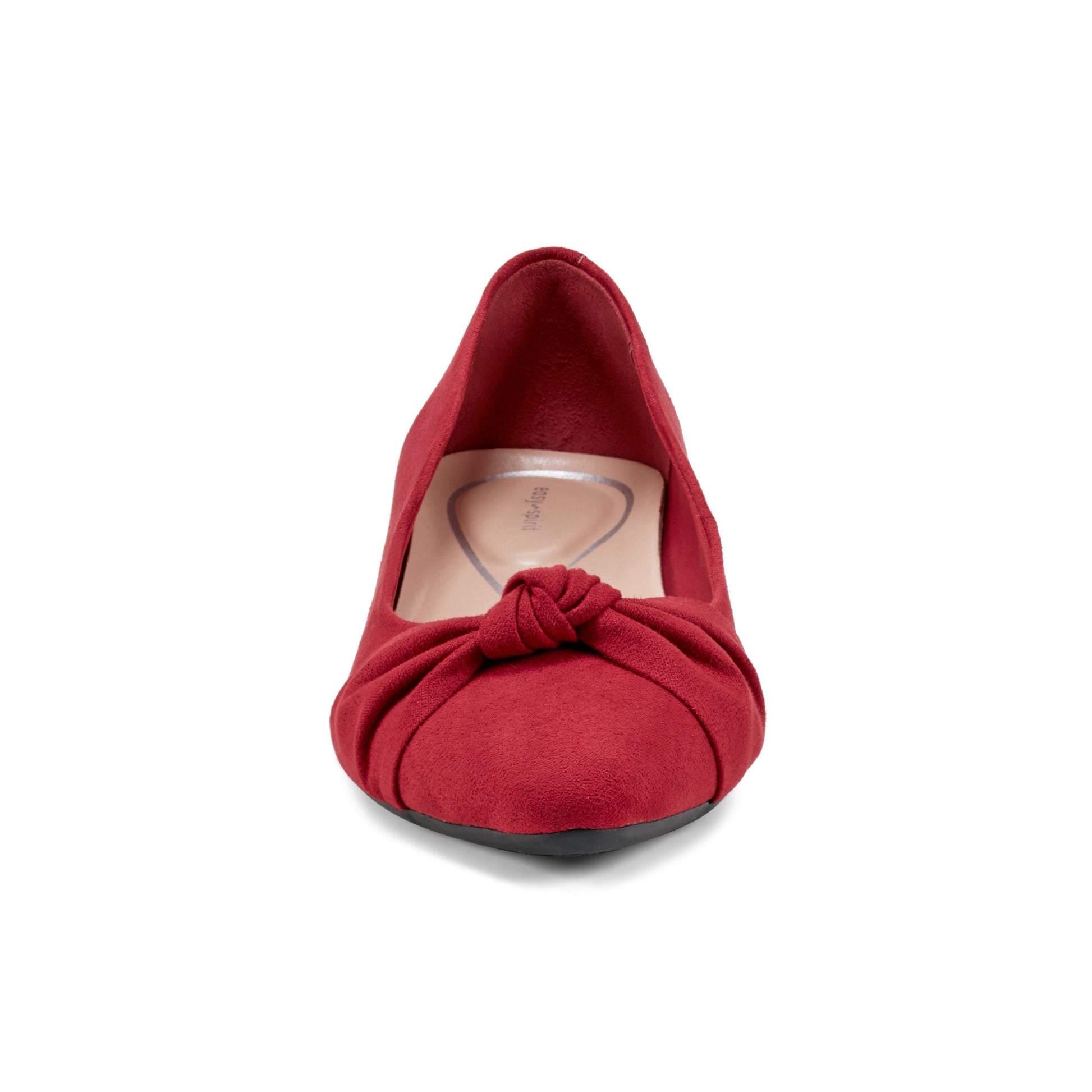 Easy Spirit Cristen Dress Pumps - Red Suede