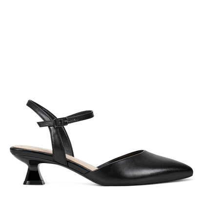 Easy Spirit Halyn Pointy Toe Dress Pumps - Black Leather