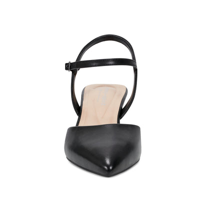 Easy Spirit Halyn Pointy Toe Dress Pumps - Black Leather