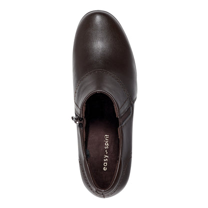 Easy Spirit Caine Round Toe Shooties - Brown