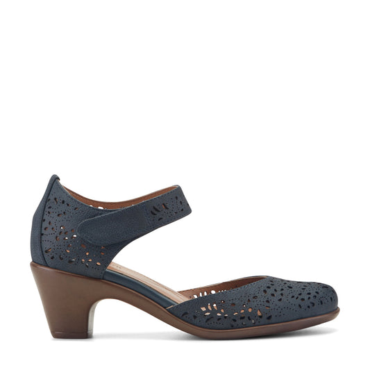 Easy Spirit Cindie Mary Jane Heels - Bright Navy