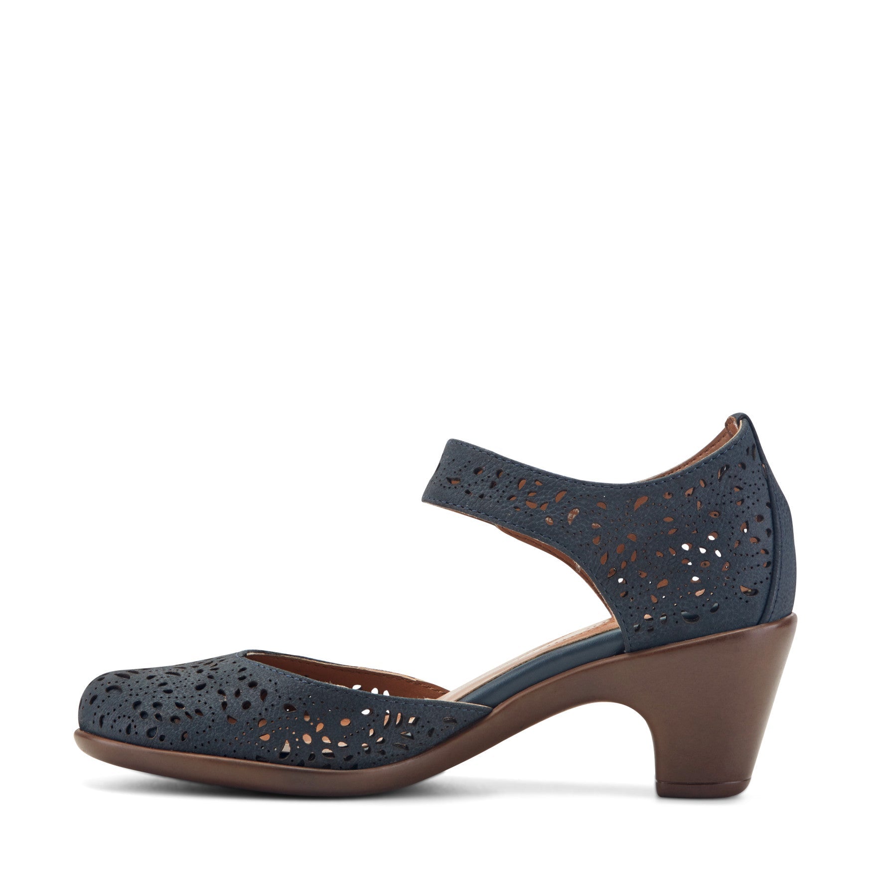 Easy Spirit Cindie Mary Jane Heels - Bright Navy