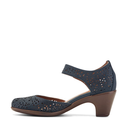 Easy Spirit Cindie Mary Jane Heels - Bright Navy