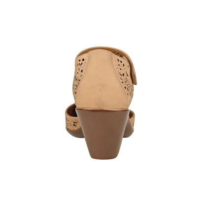 Easy Spirit Cindie Mary Jane Heels - Biscuit