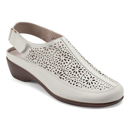 Easy Spirit Dawn Casual Slingback Shoes - Ivory
