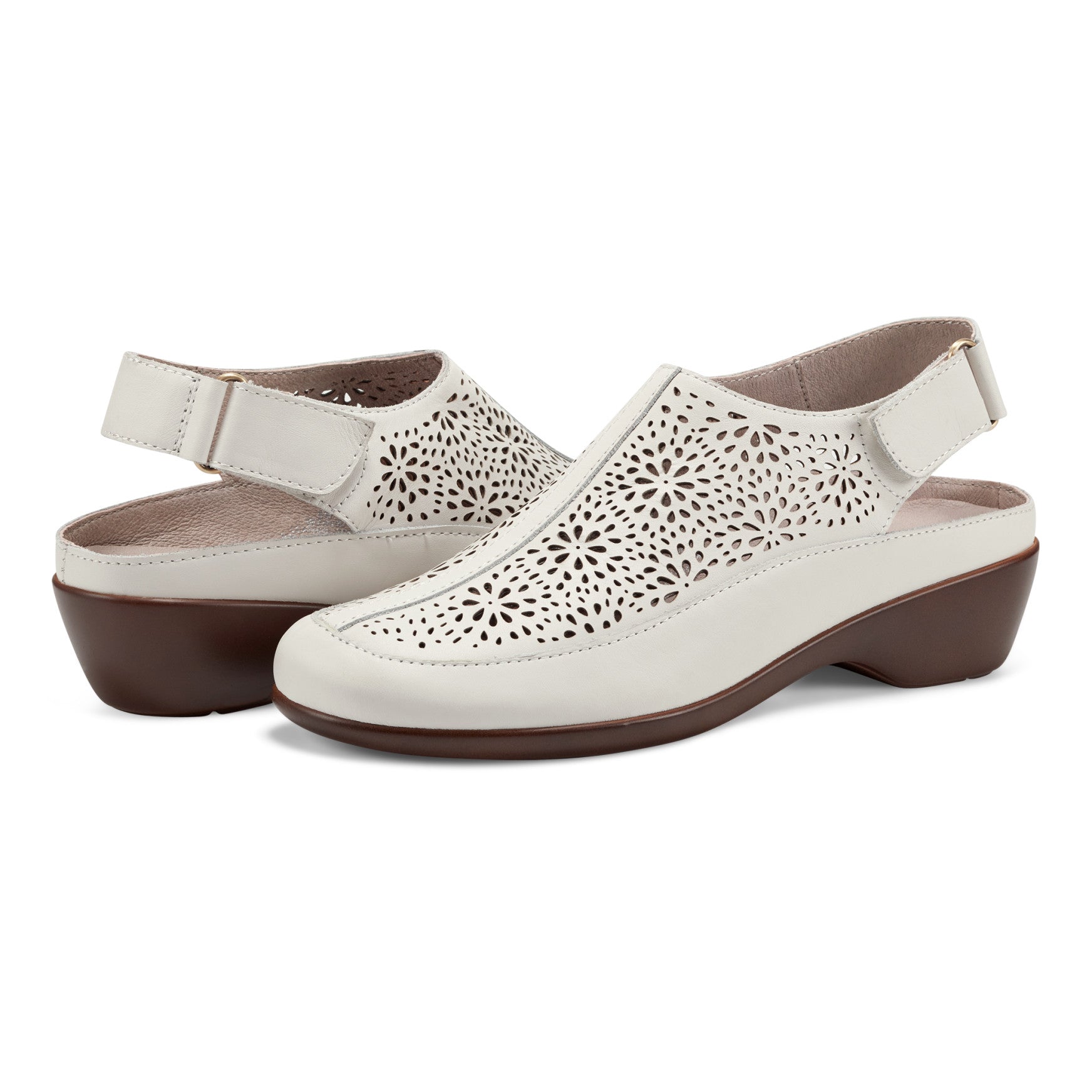 Easy Spirit Dawn Casual Slingback Shoes - Ivory