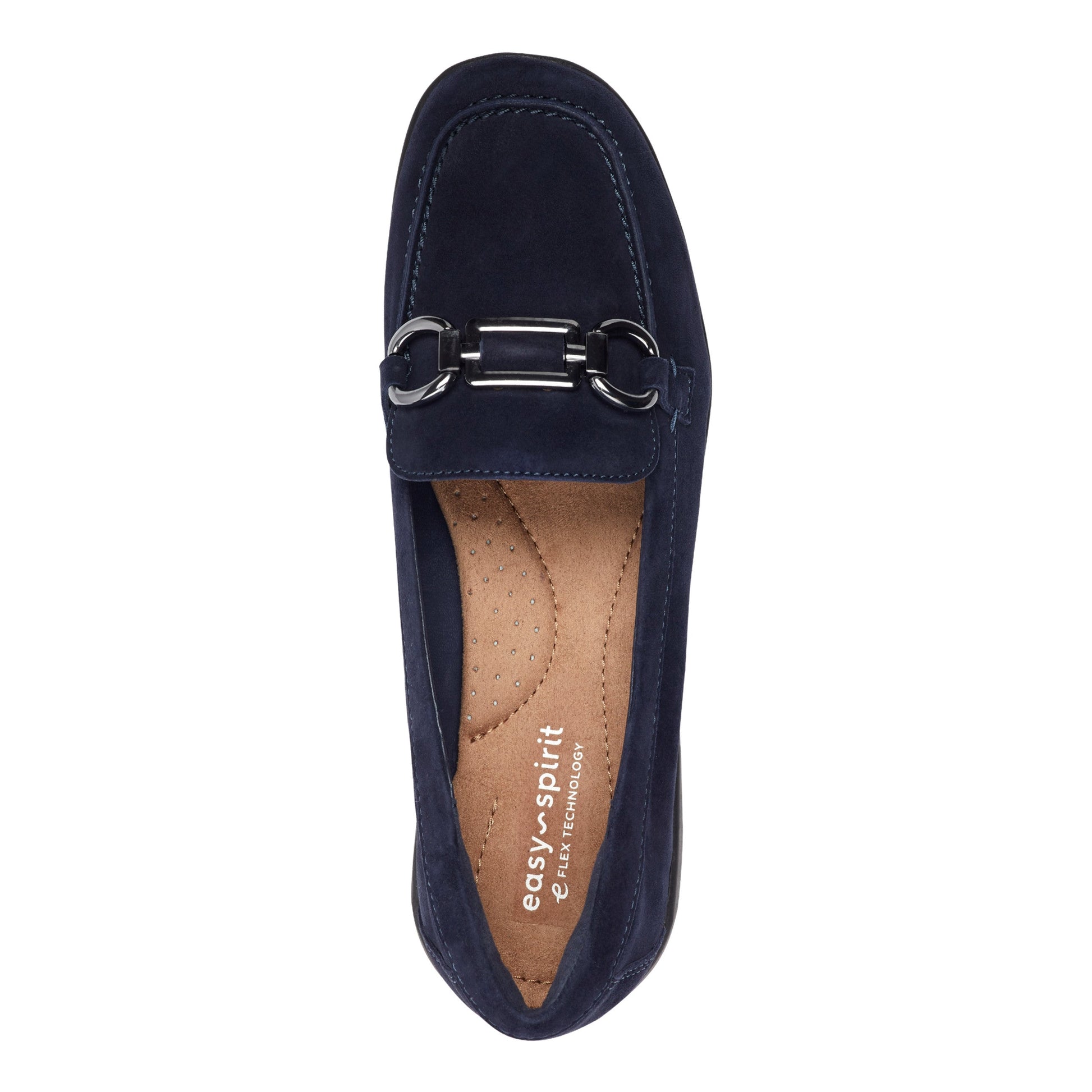 Easy Spirit Amaya Casual Flats - Navy Suede