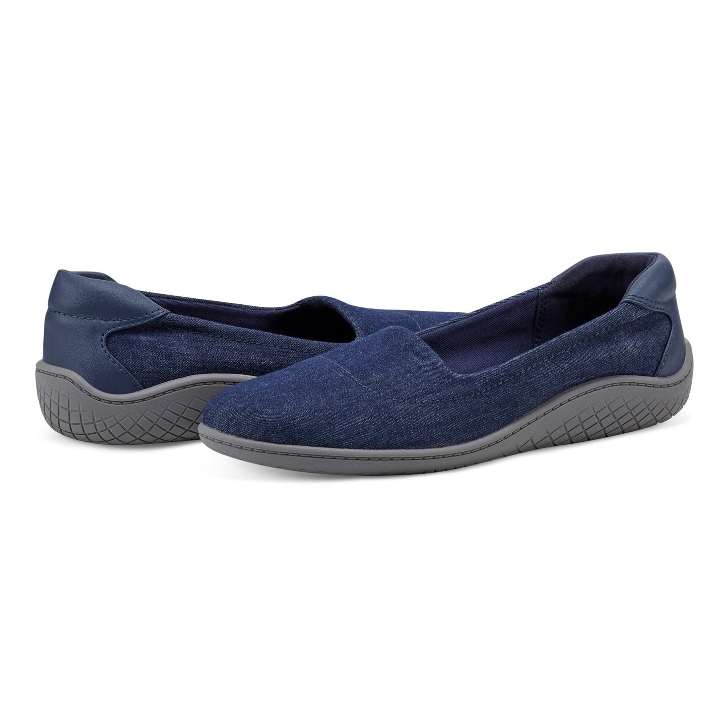 Easy Spirit Gift Slip On Flats - Dark Denim