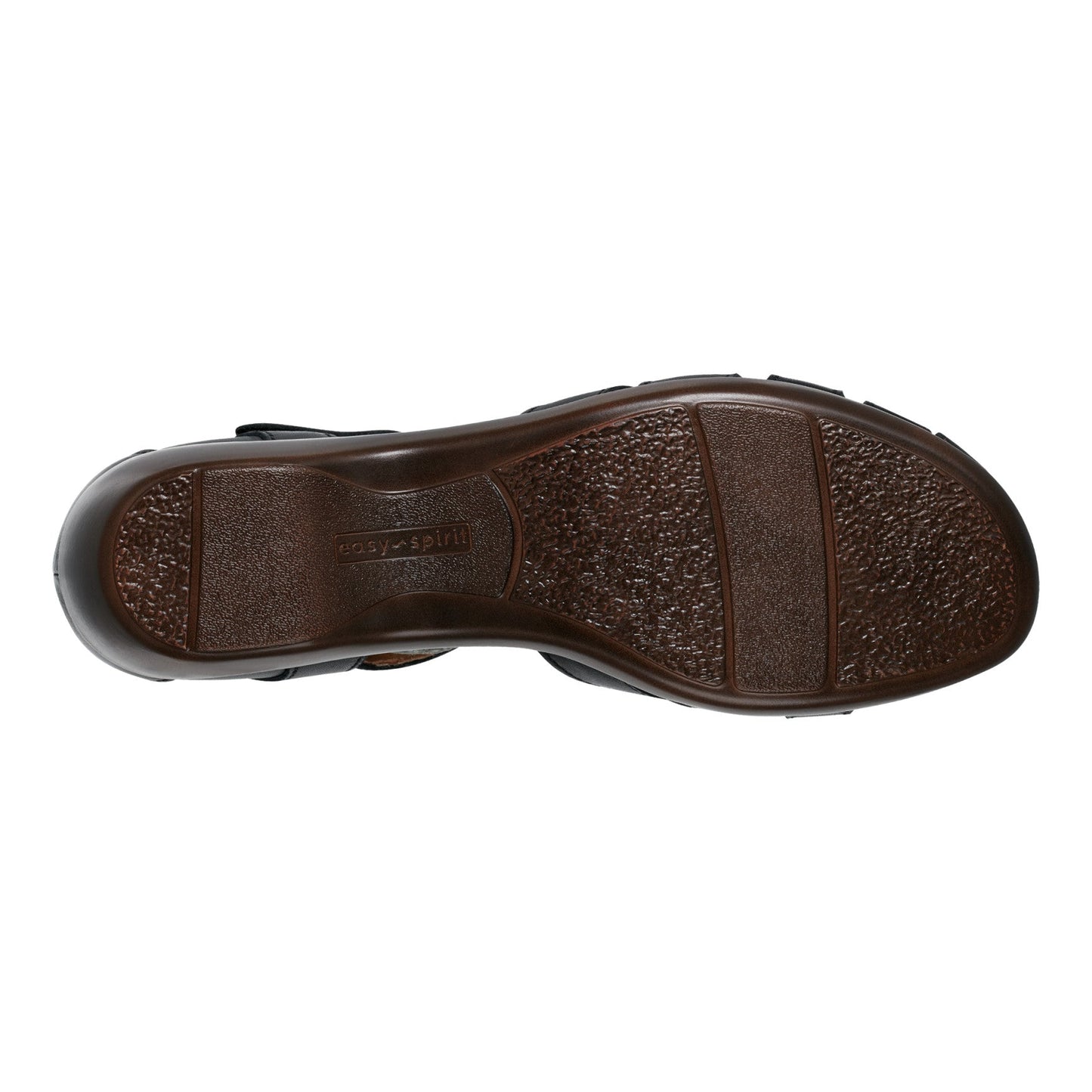 Easy Spirit Darlyn T-Strap Heels - Black Leather