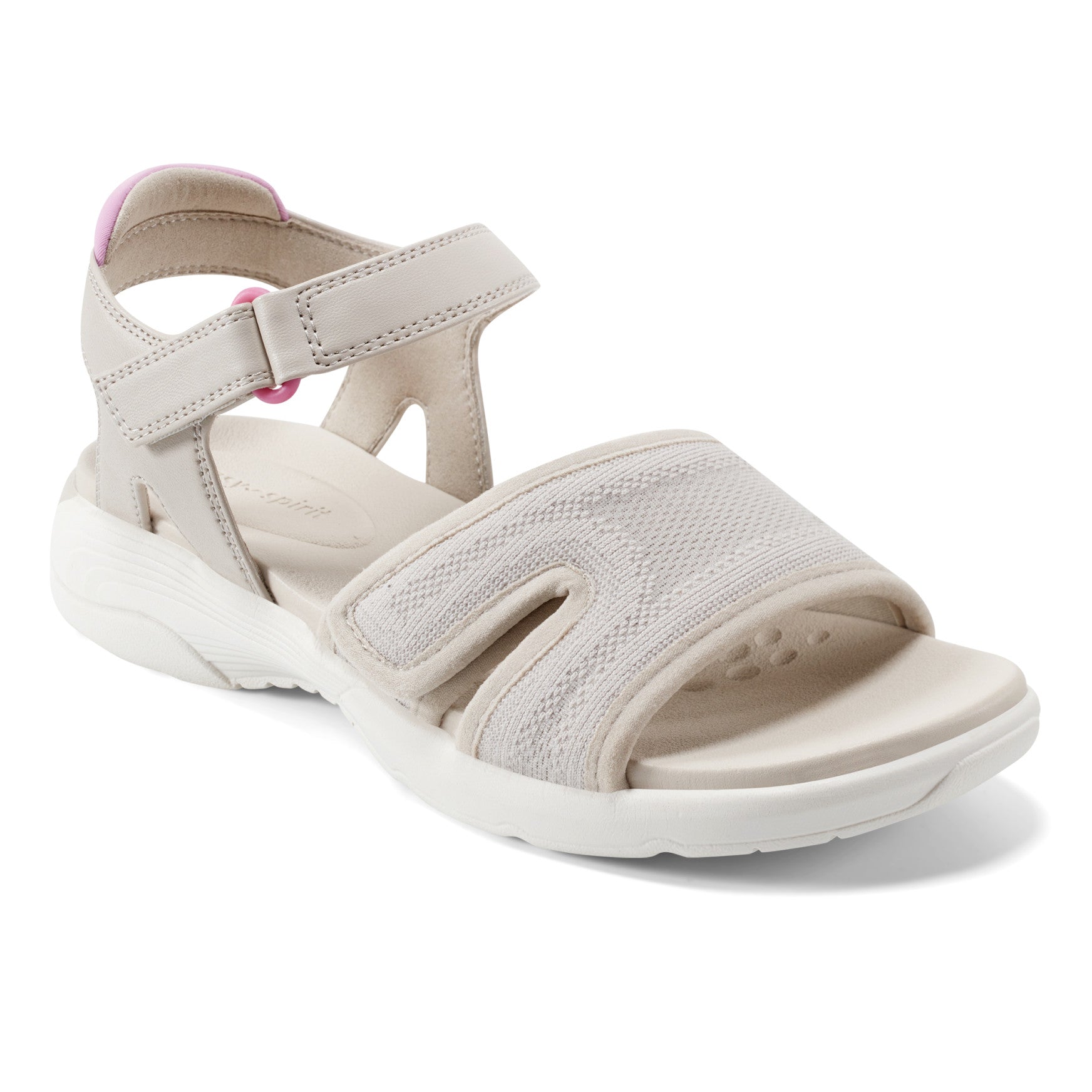 Easy Spirit Tayton Flat Sandals - Taupe