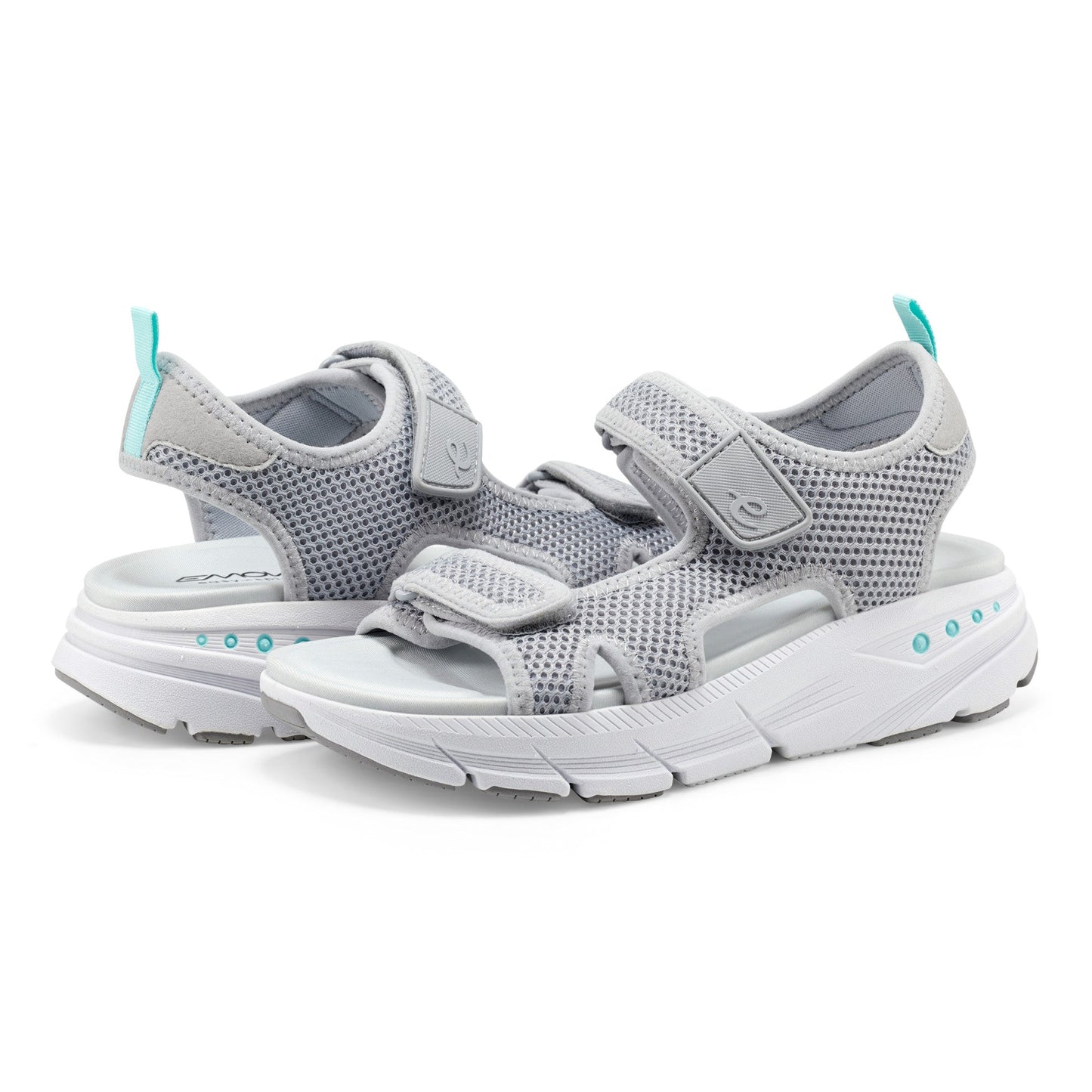 Easy Spirit Maison EMOVE Walking Sandals - Grey