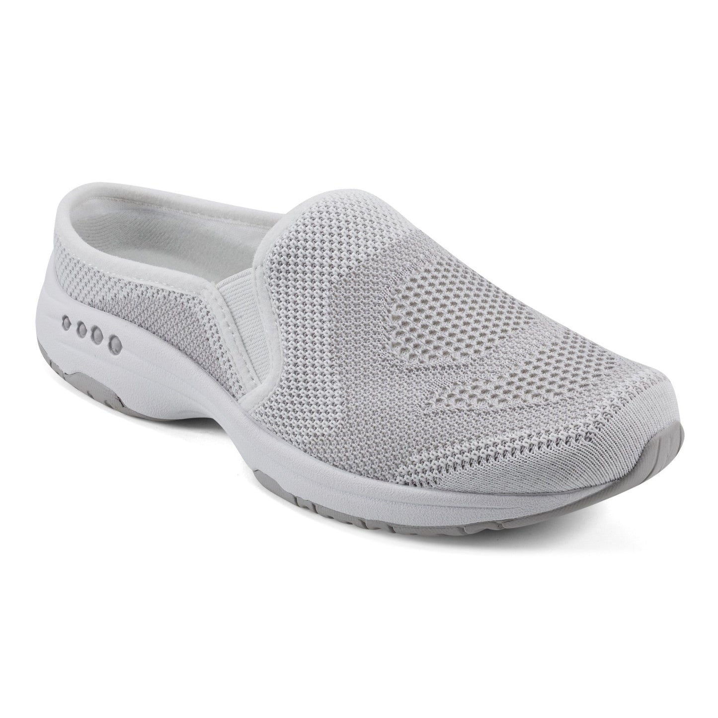 Easy Spirit Takeknit Eco Clogs - White Knit