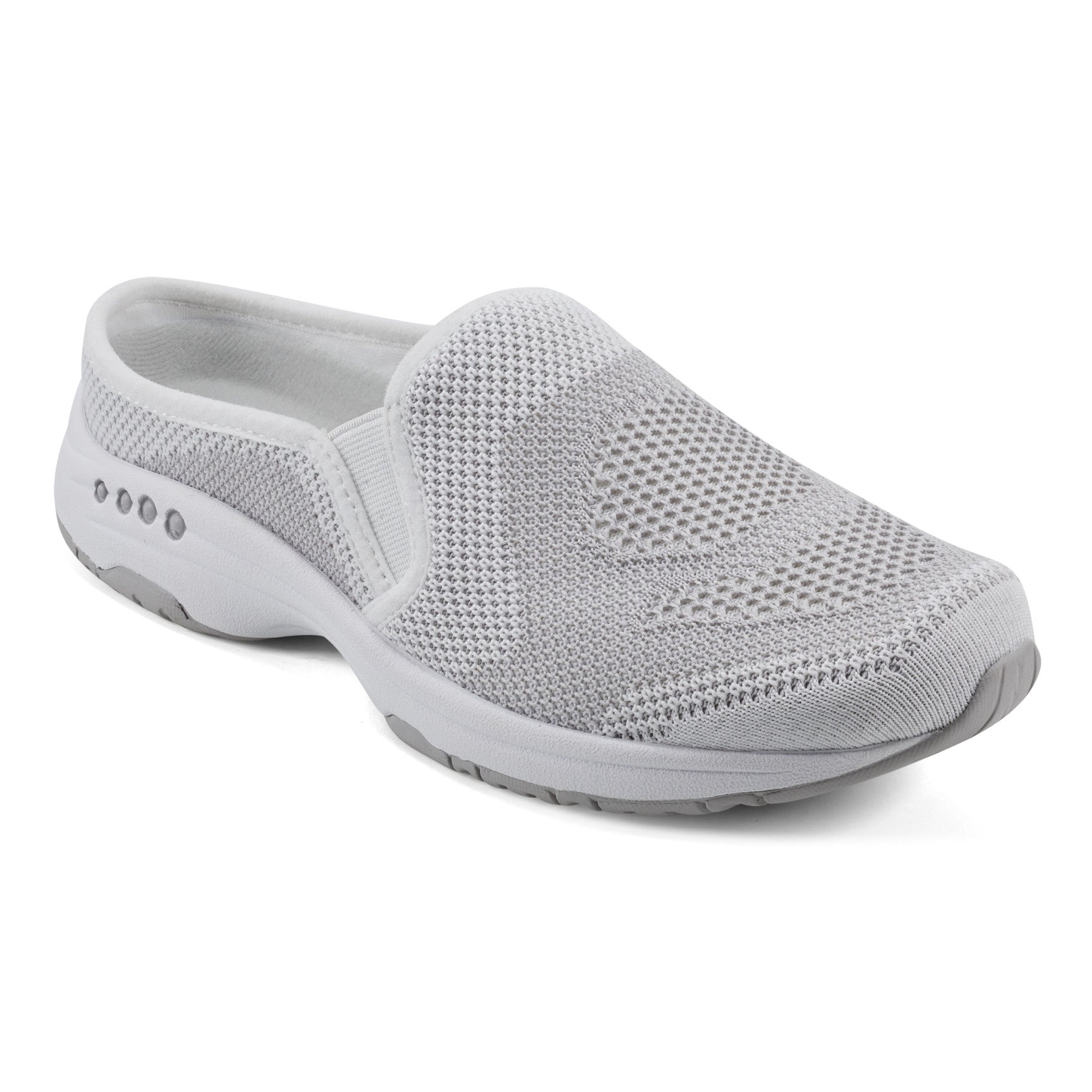 Easy Spirit Takeknit Eco Clogs - White Knit