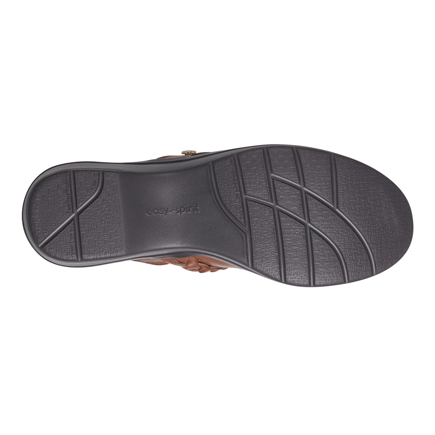 Easy Spirit Penelope Casual Clogs - Brown Leather