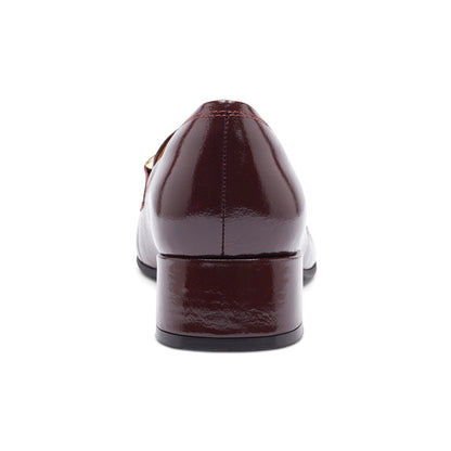 Easy Spirit Franny Dress Loafers - Red Patent Leather