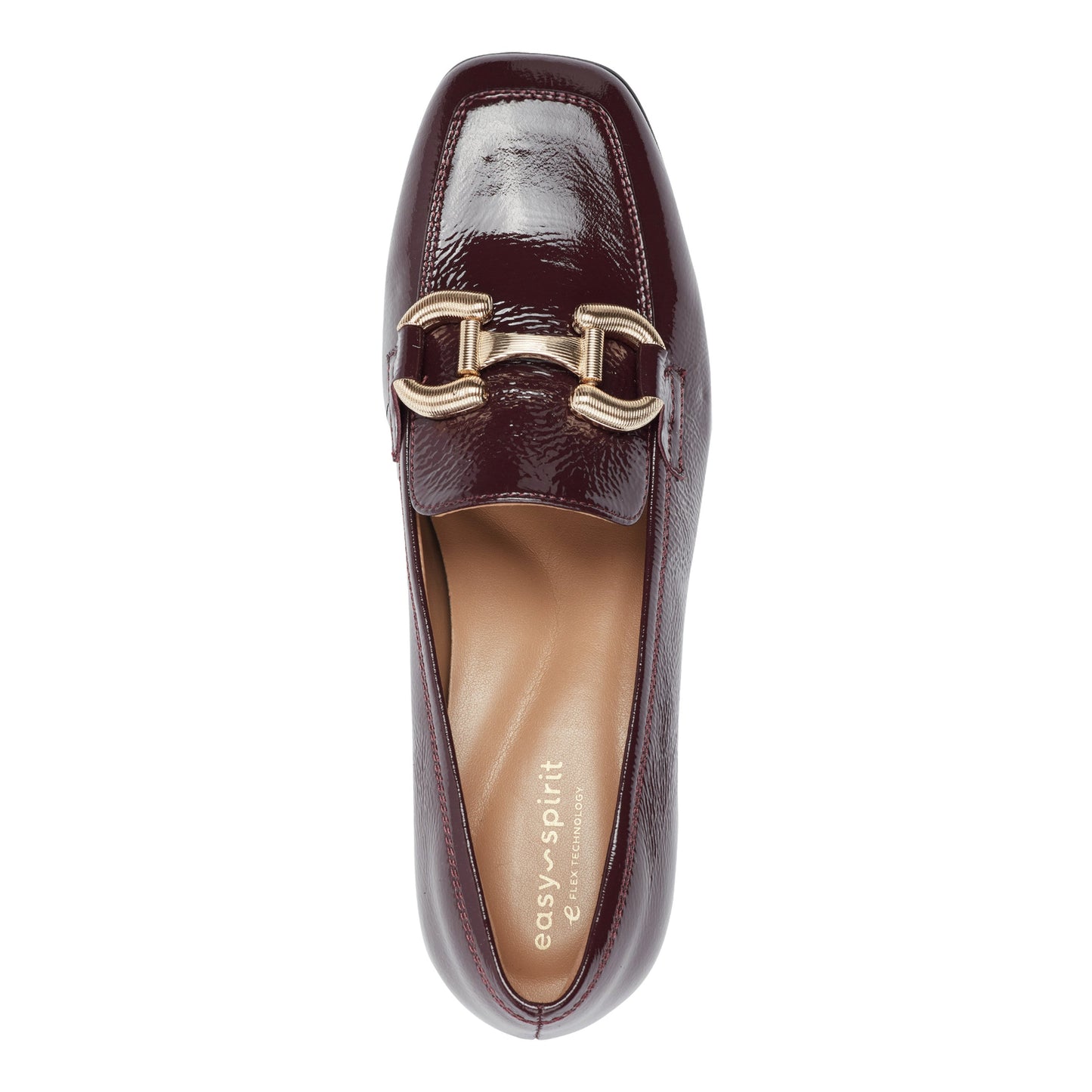 Easy Spirit Franny Dress Loafers - Red Patent Leather
