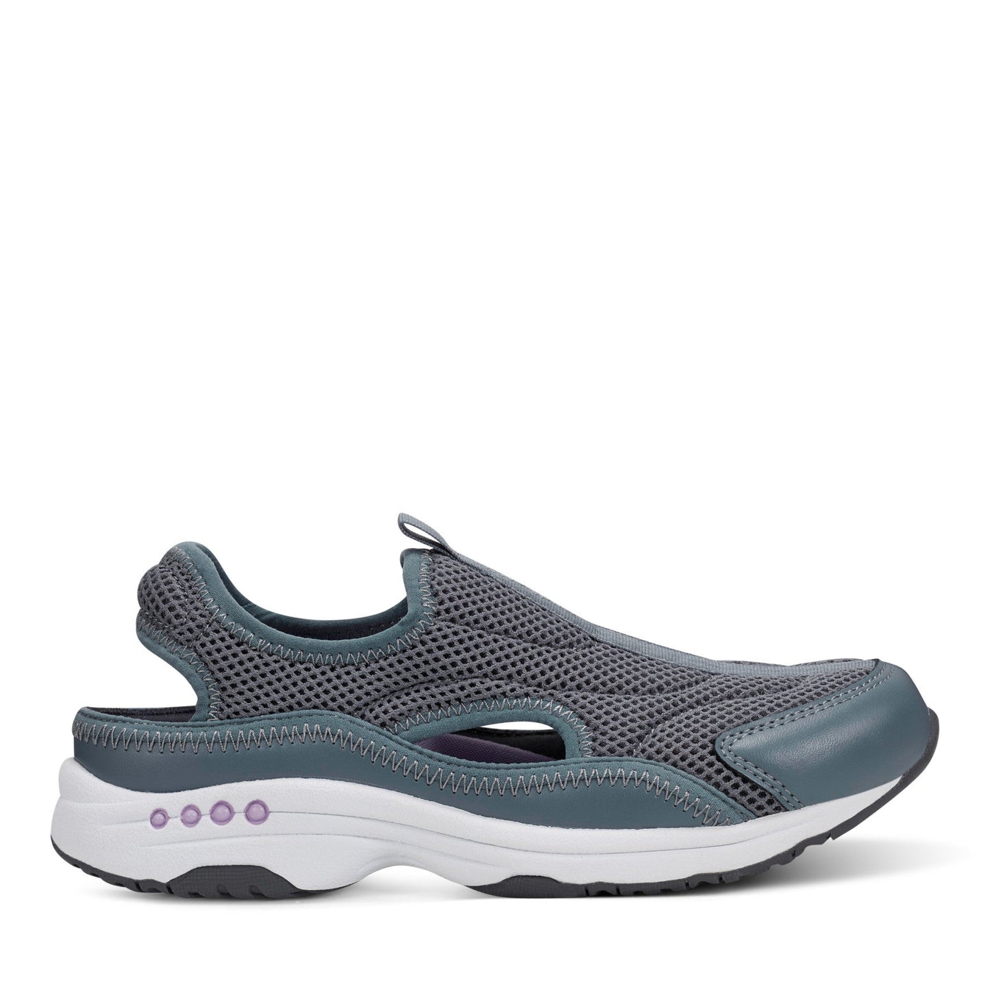 Easy Spirit Trina Slip On Walking Shoes - Medium Grey