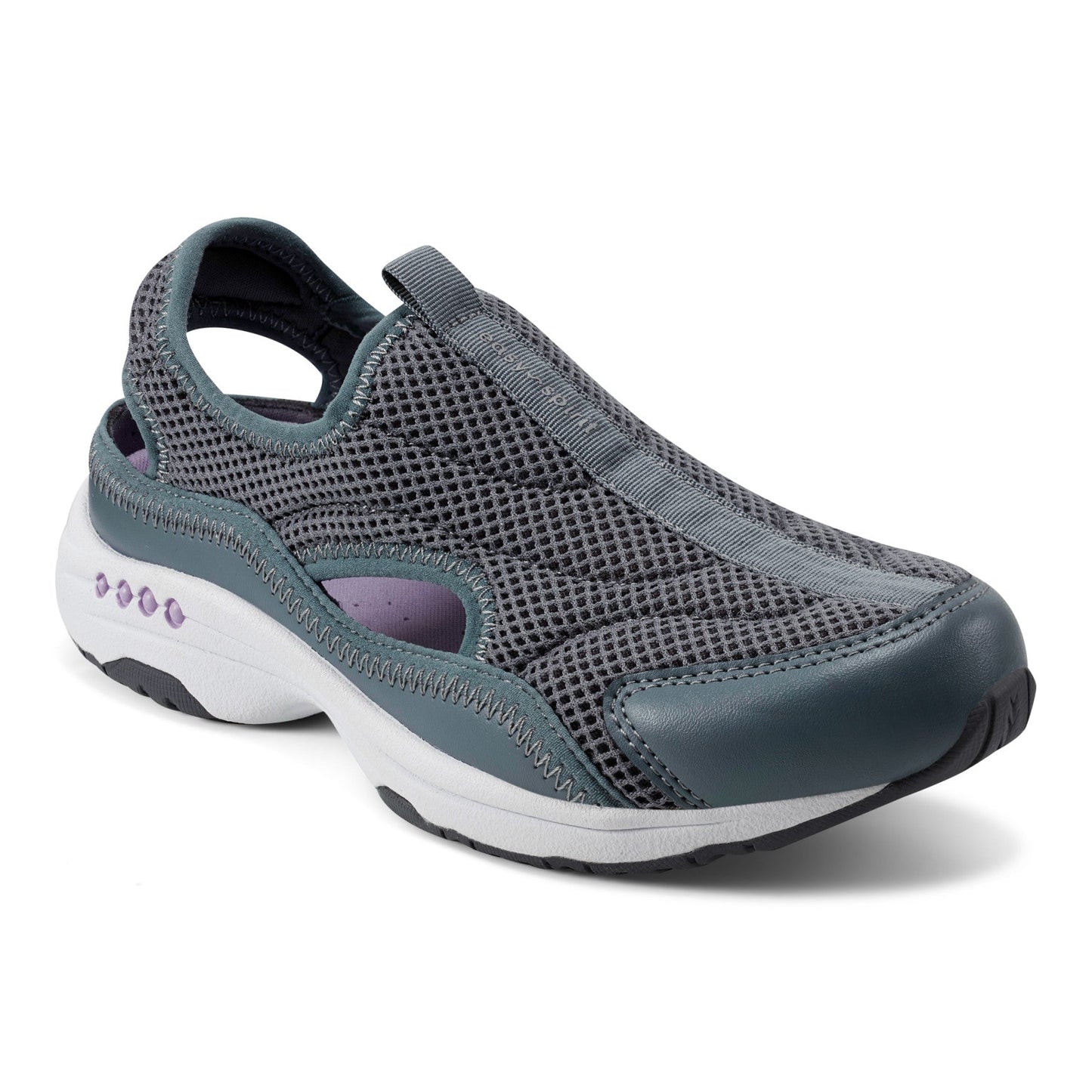 Easy Spirit Trina Slip On Walking Shoes - Medium Grey